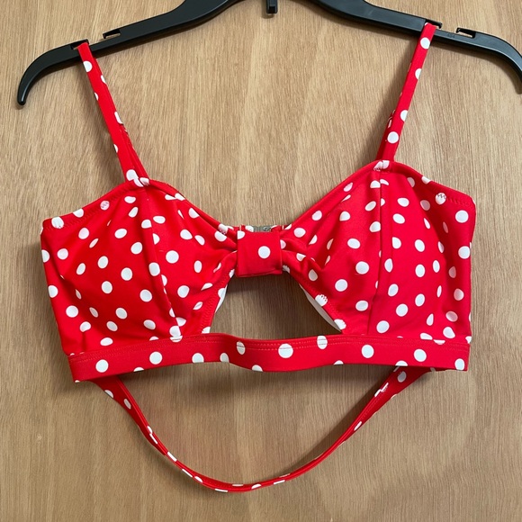 Cupshe red polka dot bikini NWT - Picture 2 of 7